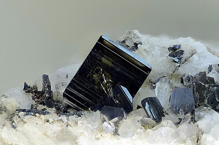 Brookite Anatase - Forêt de Sapey - Jarrier - St Jean de Maurienne - Savoie