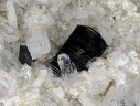 Brookite Anatase Quartz - Forêt de Sapey - Jarrier - St Jean de Maurienne - Savoie