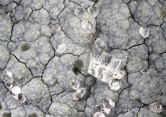 n°115081 - Analcime Chabazite-Ca - Grange de Ganilh - Laveissière - Cantal