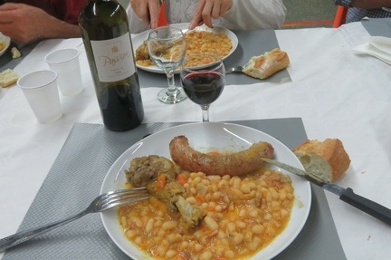 Le cassoulet - vin de Gaillac
