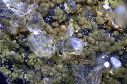  Sphalerite Baryte - Les Vieux Travaux - Les Malines - Saint Laurent le Minier - Gard