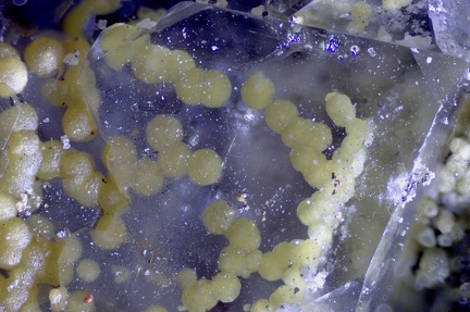  Sphalerite Baryte - Les Vieux Travaux - Les Malines - Saint Laurent le Minier - Gard