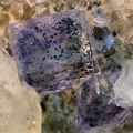 Fluorite - mine du col des 3 Termes - Fréjus - Var