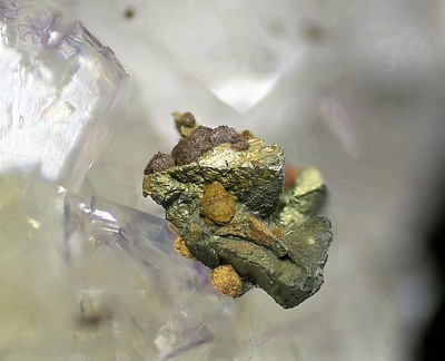 Chalcopyrite - Saint-Jean - La Berle (mine) - Fréjus - Var 