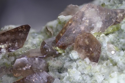 Axinite Epidote - Le Cornillon - Le Bourg d'Oisans - Isère