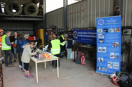 Atelier découverte des minéraux de la carrière de Bizac