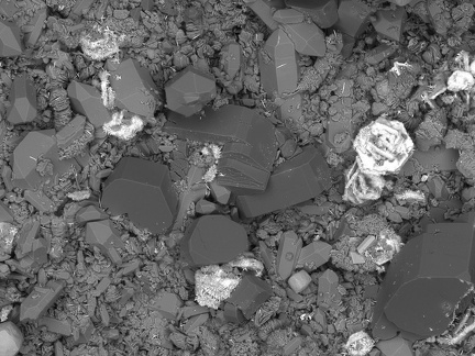n°142132 - Bertrandite  Synchisite - Carrière des Gottes - Saint Julien Molin Molette - Loire142132-Bertrandite, Synchysite-EDXGF2748 0040