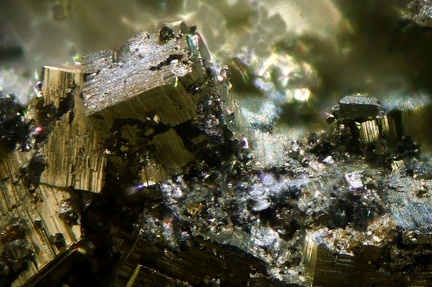 n°144020 - Pyrite - Bois de la Roche (carrière) - Saint Aubin-des-Châteaux - Loire- Atlantique