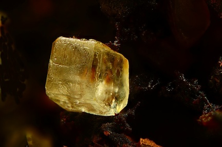 n°171125 - Baryte -	Chizeuil (mine) - Chalmoux - Saône-et-Loire