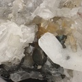 n°167028 - Tétraédrite Baryte Hématite Dolomite - Déblais du tunnel routier Schirmeck - Bas-Rhin