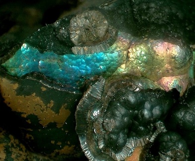 Goethite Irisée - Le Kaymar - Aveyron - 