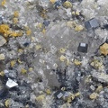 Anatase Synchisite - Carrière Buffin - Ampuis - Rhône