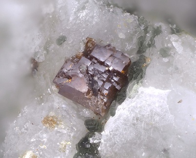 Anatase - Rocher du Bari - Mercus Garrabet - Ariège 