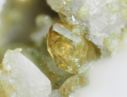 Titanite - Rocher du Bari - Mercus Garrabet - Ariège 