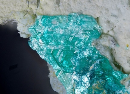 Chalcophyllite - Cap Garonne  - Le Pradet - Var