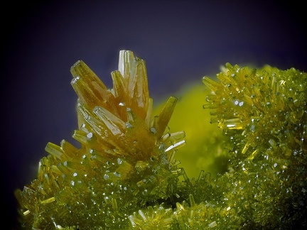 Pyromorphite - Mine du Rossignol - chaillac - Indre