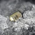 Pyrite Stilbite Chabazite - Espira de l'Agly - Pyrénées-Orientales 