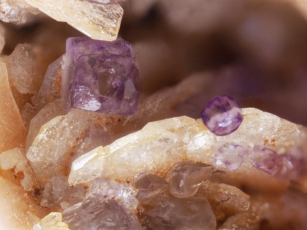 Fluorite Baryte - Lantignié - Rhône 