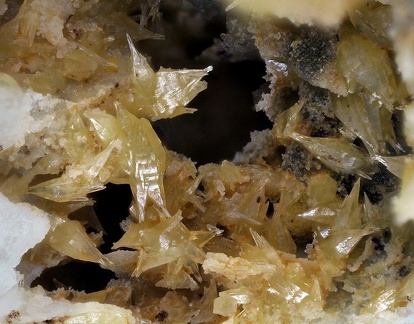 Pyromorphite - Croix des Oncins - Monsols - Rhône