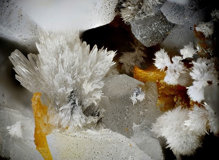 Strontianite Célestine Calcite - Upaix - Hautes-Alpes