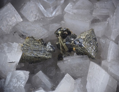 Tetraedrite Dolomite - Carrière d'Usclas-du-Bosc (Loiras) - Le Bosc - Hérault 