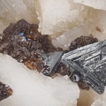 Tetraedrite Sphalerite Dolomite Carrière d'Usclas-du-Bosc (Loiras) - Le Bosc - Hérault 
