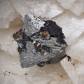 Tetraedrite Sphalerite Dolomite - Carrière d'Usclas-du-Bosc (Loiras) - Le Bosc - Hérault 