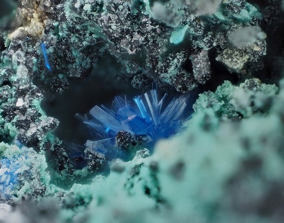 Linarite - La Baume - Villefranche de Rouergue - Aveyron 