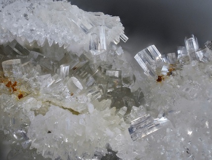 Brewsterite Calcite - Col du Tourmalet - Barèges - Hautes-Pyrénées 