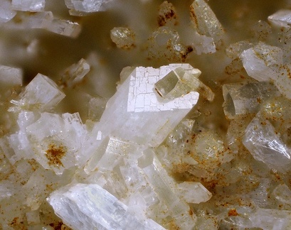 Laumontite Brewsterite - Barèges - Hautes-Pyrénées 
