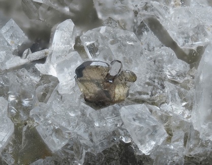 Brookite Quartz - Vallon de Roche Noire - Le Monêtier les Bains - Hautes-Alpes 