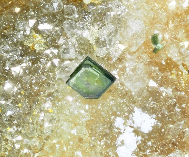 Torbernite - Montebras (Carrière) - Soumans - Creuse