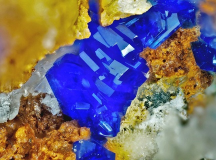 n°112208 -  Linarite - Puechiguier - Aveyron