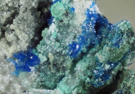 n°163360 - Linarite - Lachaux - Puy-de-Dôme