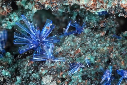 Linarite - Le Crozet - La Mine des Rats 
