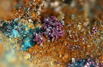 Cuprite - Chrysocolle - Le Crozet - La Mine des Rats 