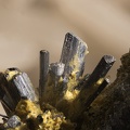 n°115091 - Stibine Quartz - Filon des Forges - Leyvaux - Cantal