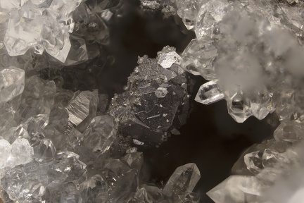 n°163334 -Sphalerite Quartz - Pranal - Bromont-Lamothe - Puy-de-Dôme