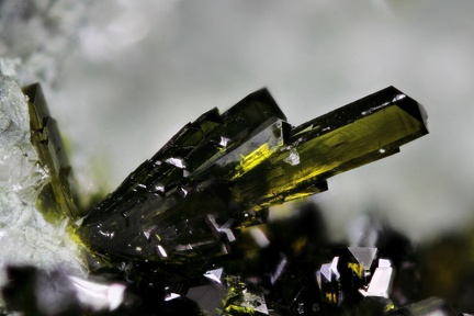 n°197058 - Epidote-Ca - Bras de Cilaos - Cirque de Cilaos - Île de la Réunion