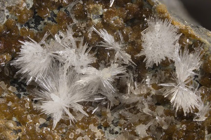 n°143126 - Aragonite, Calcite - Viaduc de la Recoumène - Le Monastier-sur-Gazeille - Haute-Loire