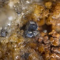 n°115095 Bis - Polybasite, Pyrargyrite, Dolomite - Fournial - Molledes - Cantal