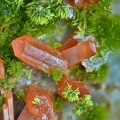 Crocoite Pyromorphite - Le Cantonnier - Nontron - Dordogne