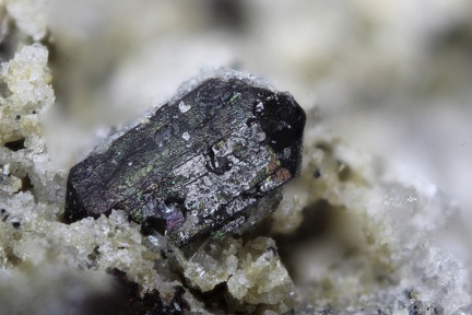 n°163392 - Fluorapatite, Enstatite - Roc de Courlande - Chastreix - Puy-de-Dôme