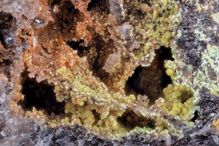 n°103236 - Kidwellite - Le Mazet, Echassières, Allier