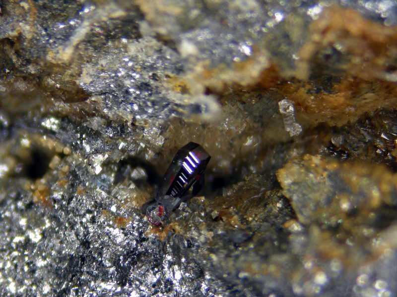 Pyrargyrite -  Fournial mine - Molèdes - Saint-Flour - Cantal