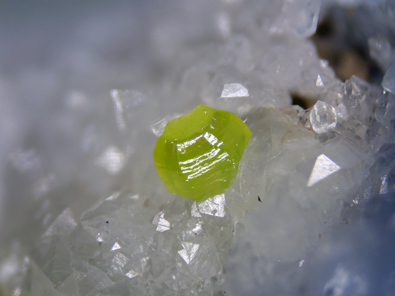 Pyromorphite - La Vidale mine - Asprières - Villefranche-de-Rouergue - Aveyron