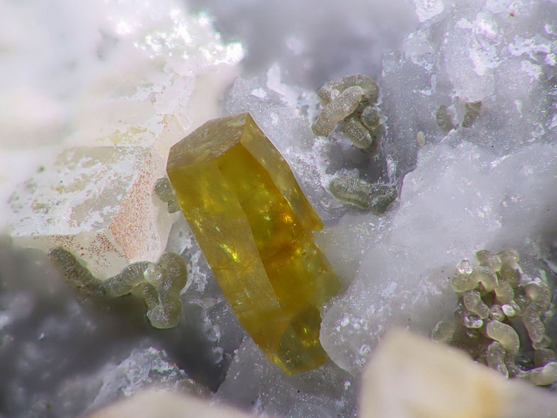 Synchisite-(Ce) - Trimouns - Ariège