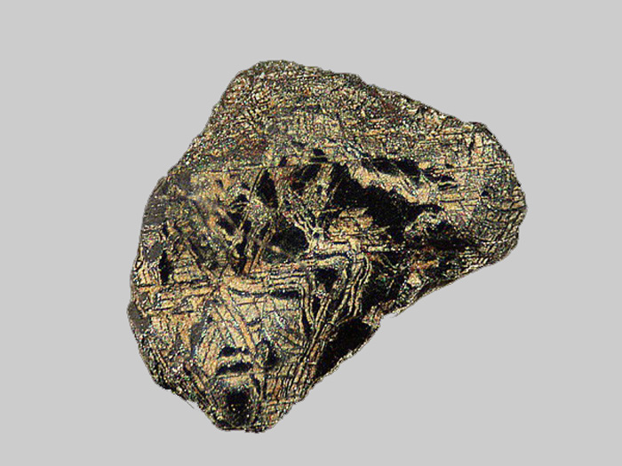 Magnétite - Ruisseau de Cizières - Saint-Eble - Haute-Loire - FP - Taille 2mm