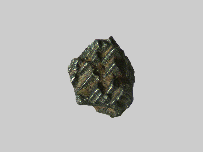Magnétite - Ruisseau du Riou - Le Riou - Le Puy-en-Velay - Haute-Loire - FP - Taille 0,5mm