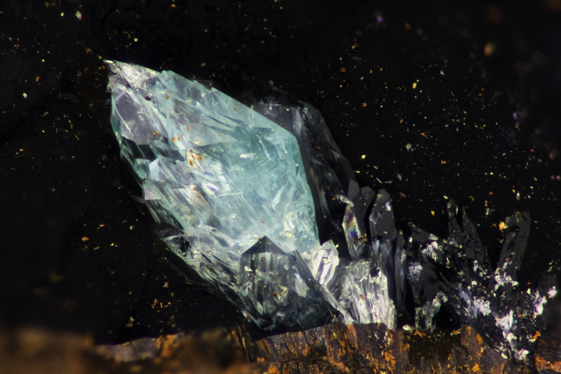 n°181112 -  Scorodite - Le Franciman (mine) - Paulinet - Tarn